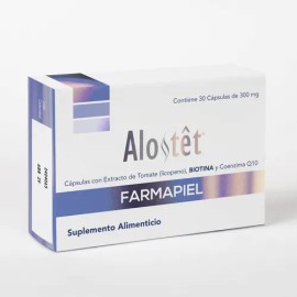 Alostet Suplemento De Biotina Crecimiento De Cabello 30 Caps