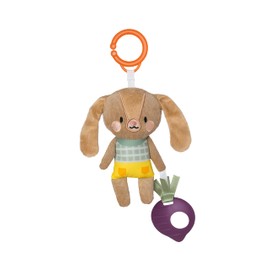 Taf Toys TAF12995 Jenny The Bunny Soft Take-a-Long Travel Textured Sensory Baby Toy. Suitable for Newborn Infant Boys & Girls from 0 Months +
