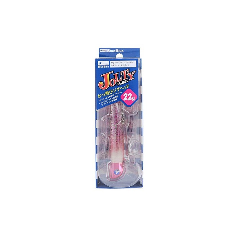 Blue Blue Worm Jorti 22g Set #22 Pink Glow Clear/Clear