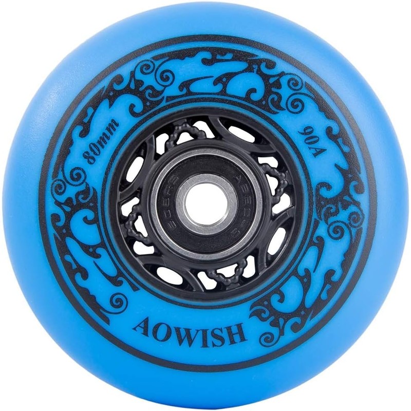 AOWISH Inline Skate Wheels Outdoor Asphalt Formula Aggressive Roller Blades
