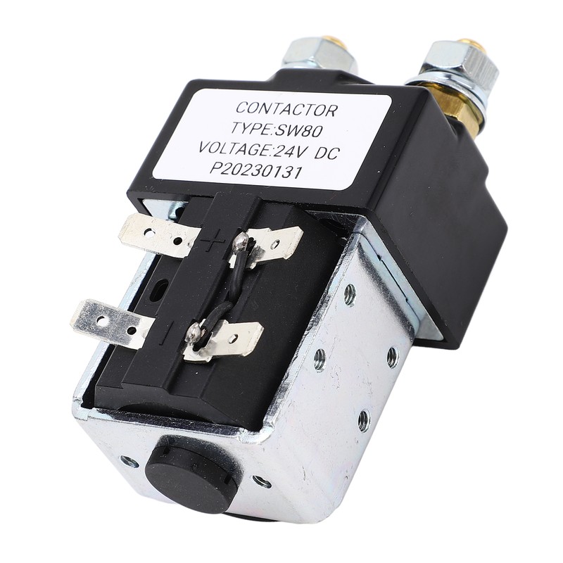 24V Contactor Relay Metal Alloy 100A High Performance Replacement for