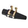 Alto Sax Saxophone ABS Mouthpiece with Cap Metal Buckle Reed