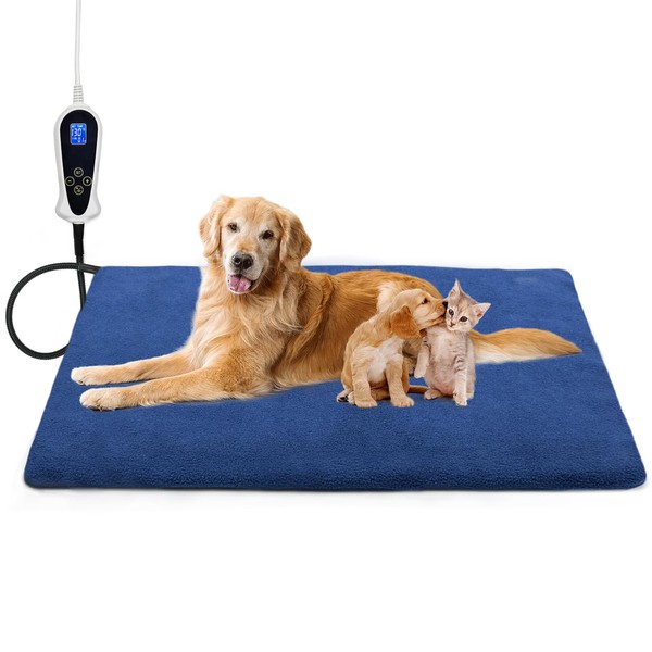Bestio Extra Large Dog Heating pad,47×30 in Heated Dog Bed