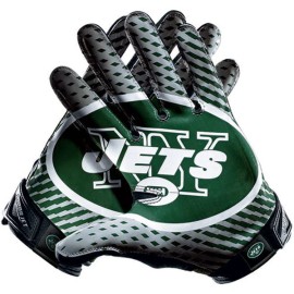 Unbranded NY NEW YORK JETS GLOVES GLOSSY MAGNET REFRIGERATOR CHRISTMAS MAN CAVE GAG GIFT