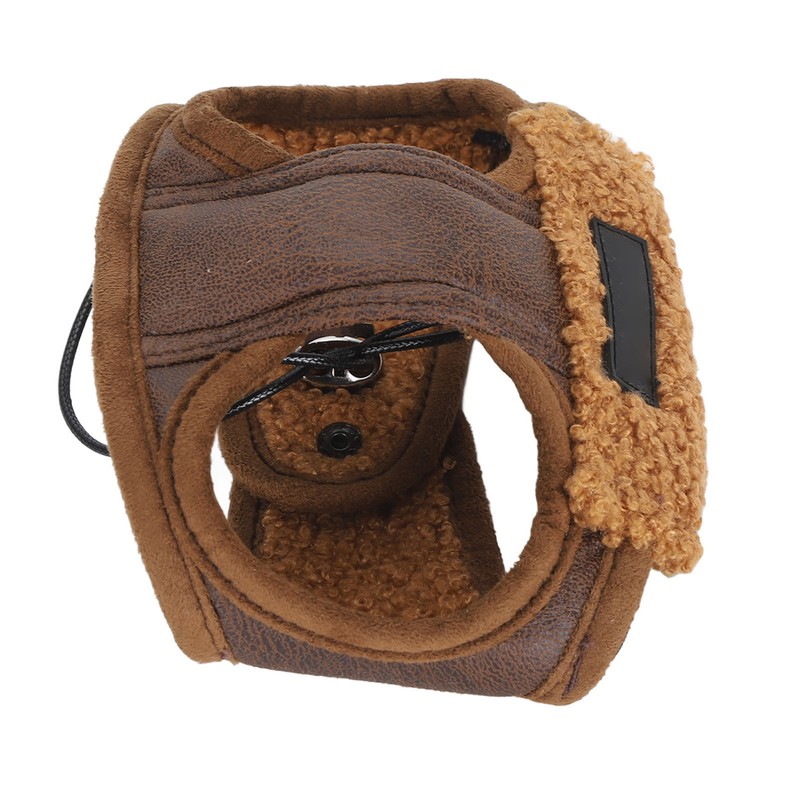 Dog Aviation Hat Soft Warm Adjustable Rope Retro Fashionable Pet
