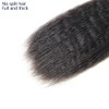 100% Cabello Humano Rizado Recto Paquetes Tejer Yaki Recto 3