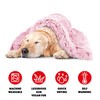 The Dog’s Blanket Sound Sleep Donut Blanket, XL Pink 97x139cm,