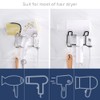 Amison Soporte de pared para secador de pelo para Dyson