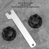 Ultra Durable 9704230 Blender Drive Coupler with Key Set Blender