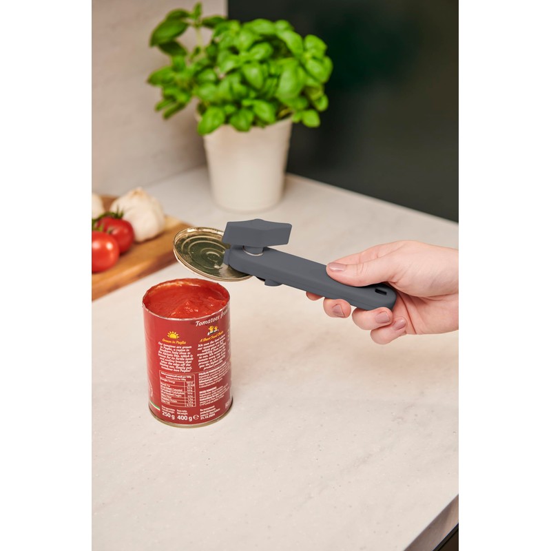 Culinare Lift Off Tin Opener, Grey, Plastic/Stainless Steel, Manual Can