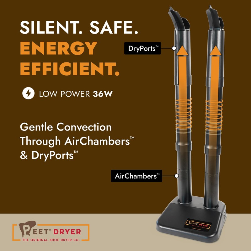 PEET, Original XL Tall Electric Shoe & Boot Dryer, Effective