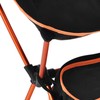 Outdoor Folding Beach Chair Portable Mesh Back Aluminum Alloy Rack