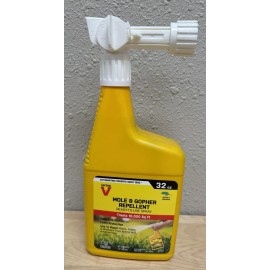 Victor Repellent Gophers Moles 32oz Hose End ~ New
