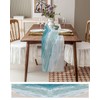 Seven Roses Summer Beach Table Runner 60 Inches Long Farmhouse