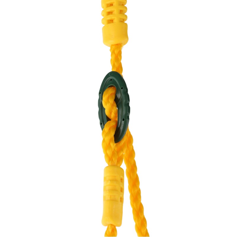 Gorilla Playsets 04-0032-G High Back Plastic Infant Swing with Yellow