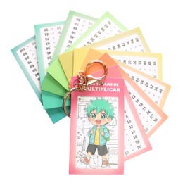Tablas Multiplicar Llavero Didactico Indispensable Niño