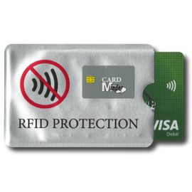 Minder® 10 Pack Designer Card Minder RFID Blocking Secure Protector Sleeve Holder Wallet for Credit/Debit/ID/Oyster Card - Prevent Fraud, Card Clash ~ As Seen On BBC (Original)