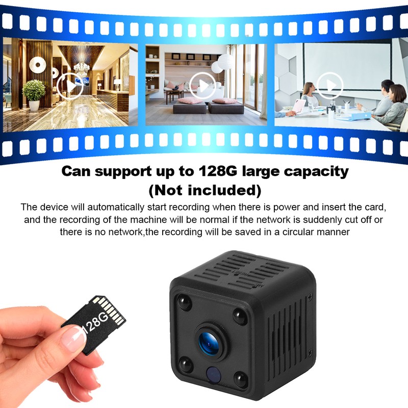 1080P Wifi Camera Mini Night Vision Camcorder Infrared Sensor Phone