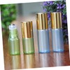Minkissy 6pcs Roll Bottle Essential Oil Bottle Subpackaging Portable Empty
