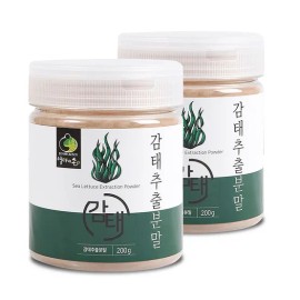 엄마애손 2 packs of 200g of domestic gamtae extract powder, easy to consume gamtae extract powder from Jeju Island / 국내산 감태 추출분말 200g 2개 드시기 편한 제주도산 감태추출분말