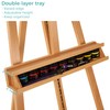 VISWIN Inclinable A-Frame Easel for Painting & Display, Adjustable 65"-89"