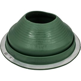 #8 Dark Green Dektite Round Base Pipe Flashing (DF108DG)