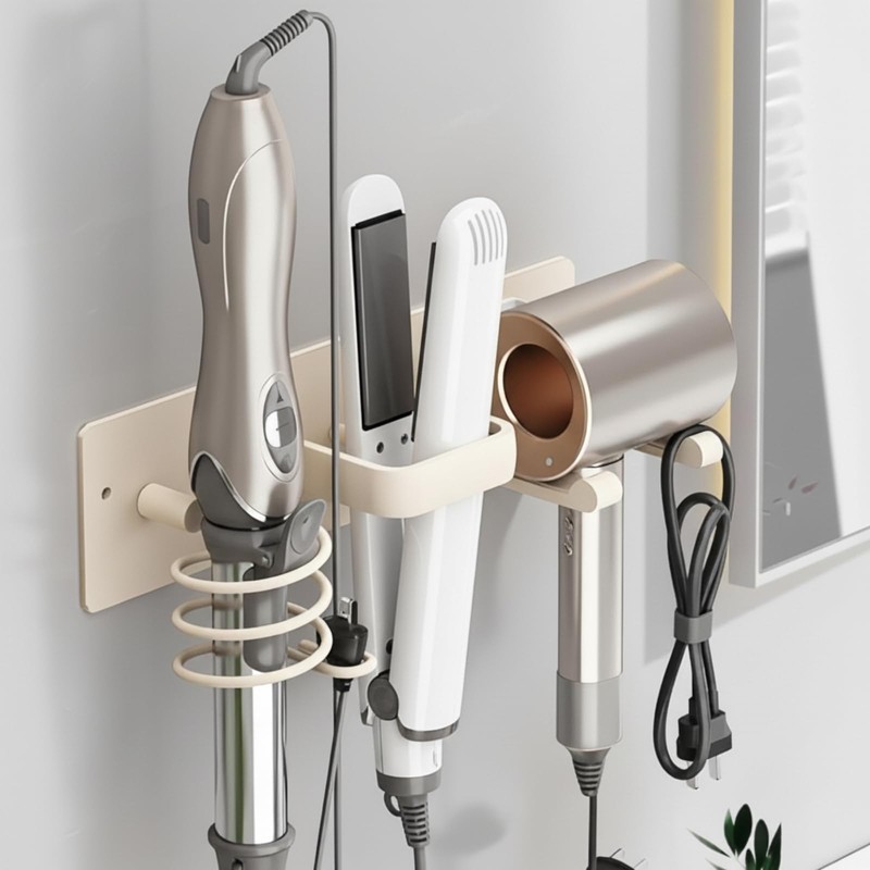Zenymb Hair Dryer Holder Curling Iron Holder Flat Iron -