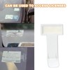 OBYJCA 8 Pcs Parking Permit Ticket Holder for Car Windscreen,