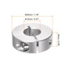 sourcing map 4pcs Shaft Collar 12mm Bore Aluminum Alloy Set