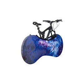 Velo Sock Bicycle Indoor Cover for Storage and Transportation, Stretchy Dirt Proof Fabric, Bike Travel Protection Cover – Galaxy