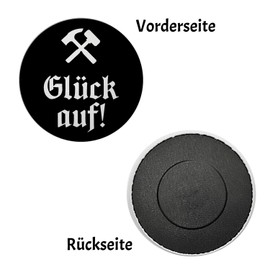 Miner Greetings Lucky on Magnet Cultural Decoration for Fridge Lovers Perfect for Mining Enthusiasts