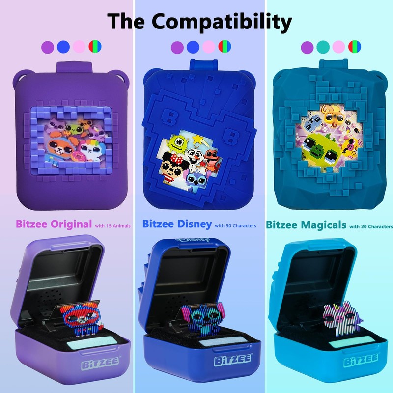 Silicone Cover Case for Bitzee Magicals Interactive Toy Digital Pet