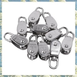 2025년 최고의 크레인 풀리 블록 M15 리프팅 스위블 훅 싱글 행잉 와이어 휠 10개 2025 Best Crane Pulley Block M15 Lifting Swivel Hook Single Hanging Wire Wheel 10PCS