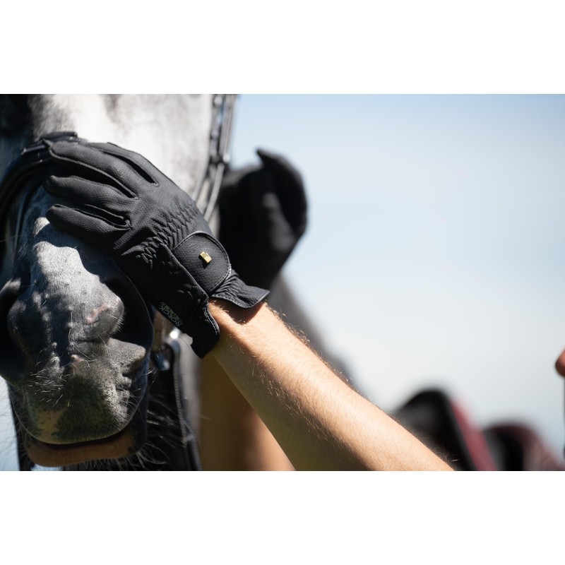 Roeckl Sports Roeck Grip Winter Riding Gloves Unisex 6-11, black,