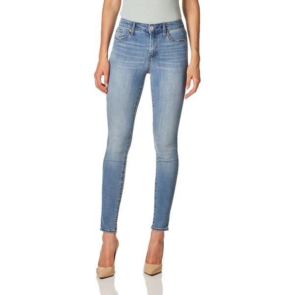 Jessica Simpson Jeans Ajustados curvados de Talle Alto para Mujer, Clara., 25