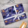GRAPHICS & MORE Crazy Cat Pattern Gift Wrap Wrapping Paper