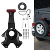 DKMGHT Spare Tire Holder Mounting Bracket Tire Carrier for Jeep