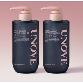 2 packs Ernove Deep Damage Repair Shampoo 500g 2 packs Choose 1 of 2 types Sweet Breeze 2 / 2개입 어노브 딥 데미지 리페어 샴푸 500g 2입 2종중 택1 스윗 브리즈2