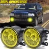 CHUSYYRAY Pair Bumper LED Fog Lights Driving Lamps For Lincoln