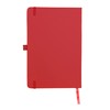 A5 Notebook Ruled Hardcover Diary Notepad Notes Diary (Red)