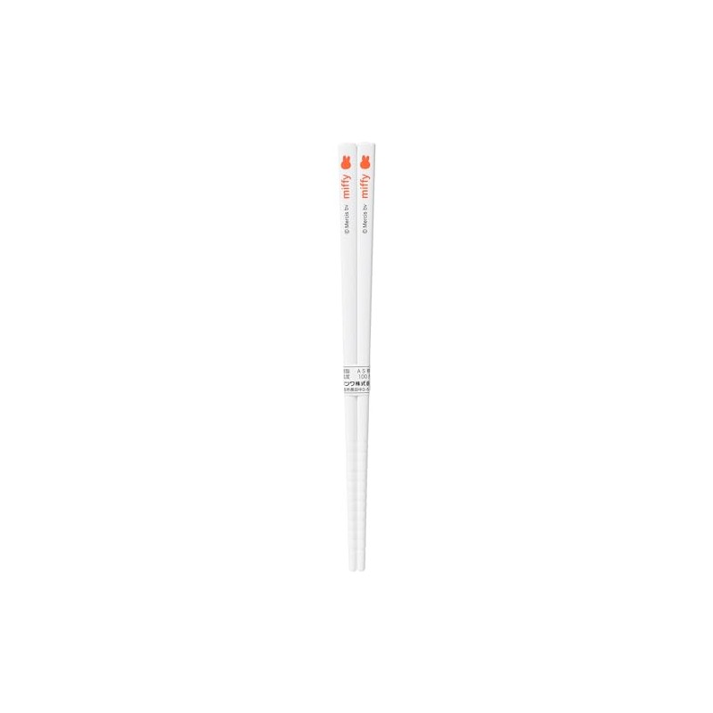 Kutsuwa MF816 Miffy Chopsticks & Case Set, Miffy Kids Lunch