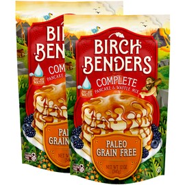 Birch Benders Paleo Pancake and Waffle Mix, 12 oz (Pack of 2)