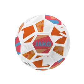 JAKO Lightball Iconic, White/Coral/Light Orange, 4 (290 g)
