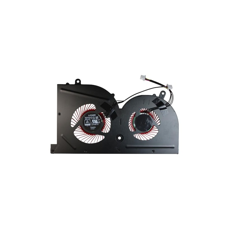 Power4Laptops Compatible Notebook GPU Fan Replacement for MSI Gaming GS73VR