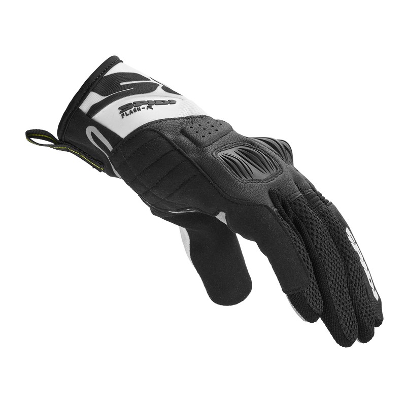 SPIDI Flash-R Evo Tex Glove, Black/White, Size 3XL