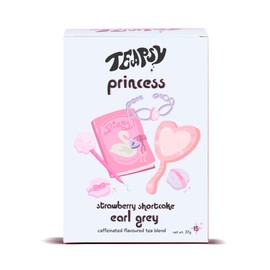 Teapsy "Princess" Earl Grey | Strawberry & Shortcake Earl Grey Tea | 15 Teabags