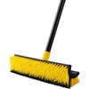 Yocada Double-Sided Floor Scrub Brush Triangle Brush Corner Crevice Cleaning