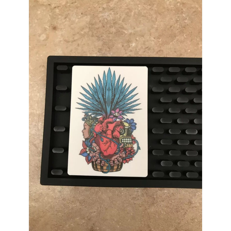 Mi Campo Tequila Bar Rail Mat 20.5 x 3.5 inch