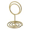 10 Pack Table Number Holders for Wedding - Gold Place