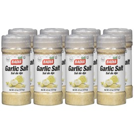 Badia Garlic Salt, 4.5 Oz (Pack Of 8)